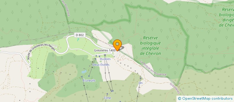 localisation de l'entreprise MADAME FLORENCE DE BARROS  GREOLIERES