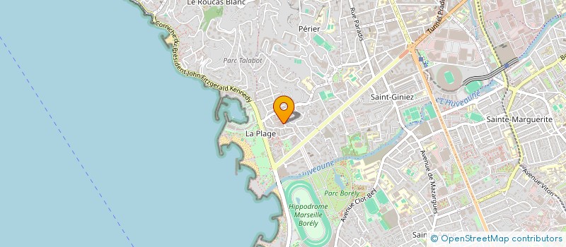 localisation de l'entreprise MADAME FLORENCE DE GONNEVILLE  MARSEILLE