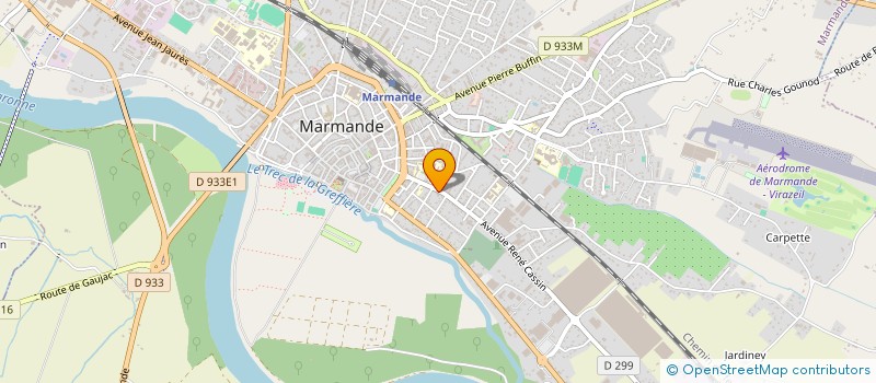 localisation de l'entreprise MADAME FLORENCE DE MARCHI  MARMANDE