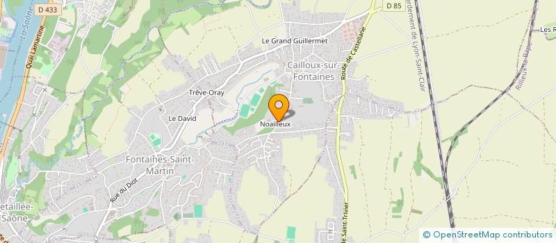 localisation de l'entreprise MADAME FLORENCE DE PEYRONNET  CAILLOUX-SUR-FONTAINES