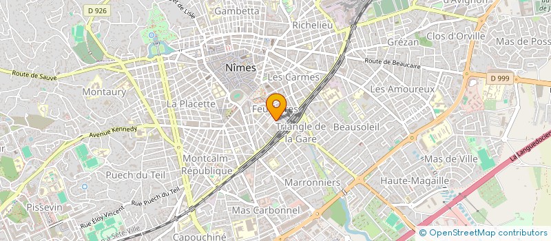 localisation de l'entreprise MADAME FLORENCE DE PRATO  NIMES