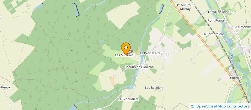 localisation de l'entreprise MADAME FLORENCE DE SEVIN à CHAMBOURG-SUR-INDRE