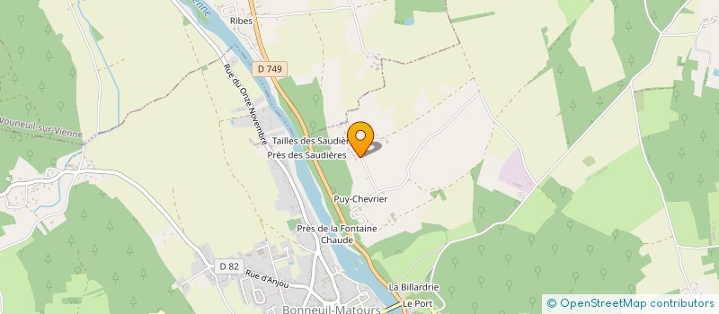 localisation de l'entreprise MADAME FLORENCE DEBERTONNE à BONNEUIL-MATOURS