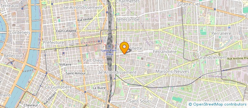 localisation de l'entreprise MADAME FLORENCE DEFERT  LYON