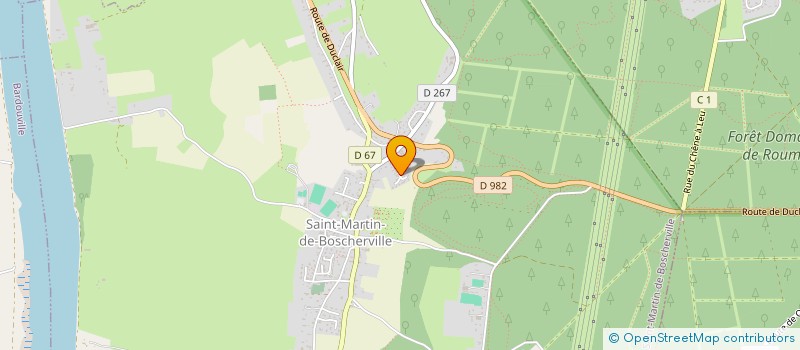 localisation de l'entreprise MADAME FLORENCE DELAMBRE  SAINT-MARTIN-DE-BOSCHERVILLE