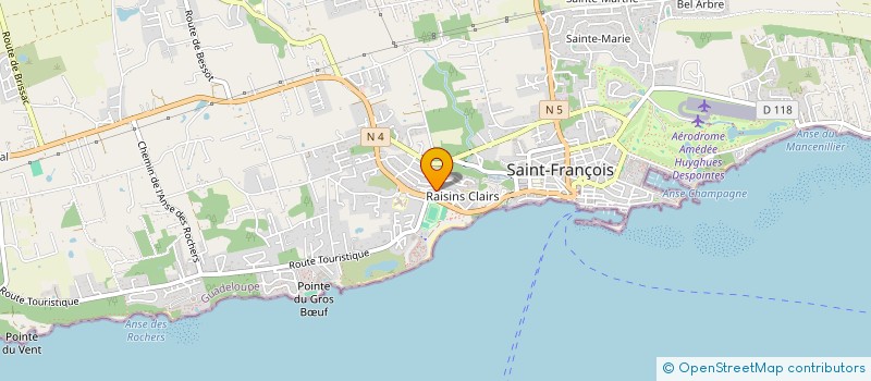 localisation de l'entreprise MADAME FLORENCE DELANNAY à SAINT-FRANCOIS