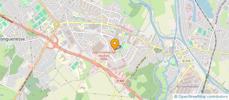 localisation de l'entreprise MADAME FLORENCE DELAPLACE  LONGUENESSE