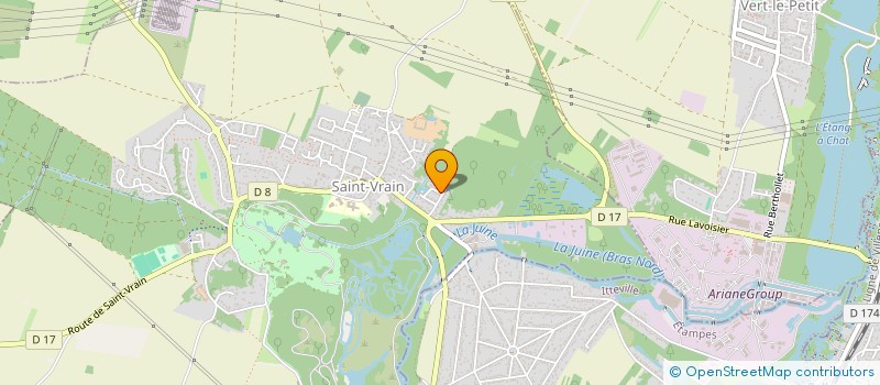 localisation de l'entreprise MADAME FLORENCE DELCROS  SAINT-VRAIN