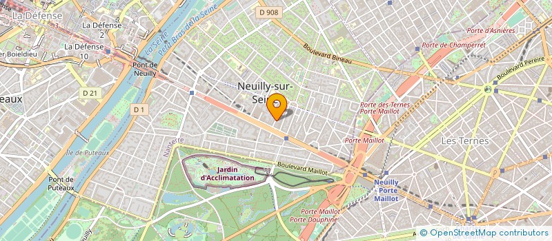 localisation de l'entreprise MADAME FLORENCE DELLINGER à NEUILLY-SUR-SEINE