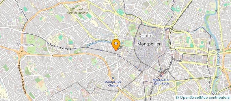 localisation de l'entreprise MADAME FLORENCE DELVA à MONTPELLIER