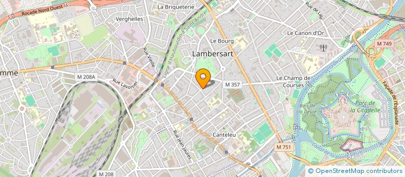 localisation de l'entreprise MADAME FLORENCE DEMISELLE à LAMBERSART