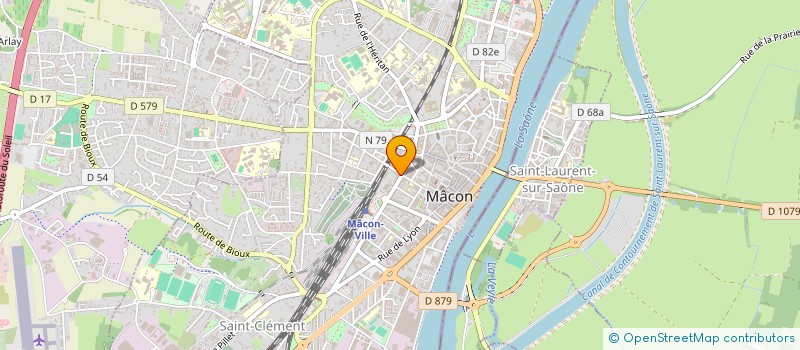 localisation de l'entreprise MADAME FLORENCE DENIER à MACON