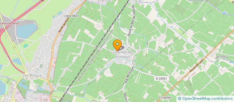 localisation de l'entreprise MADAME FLORENCE DENIS  LALANDE-DE-POMEROL