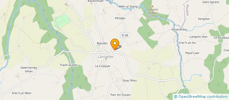 localisation de l'entreprise MADAME FLORENCE DENMAT  PLOUZELAMBRE