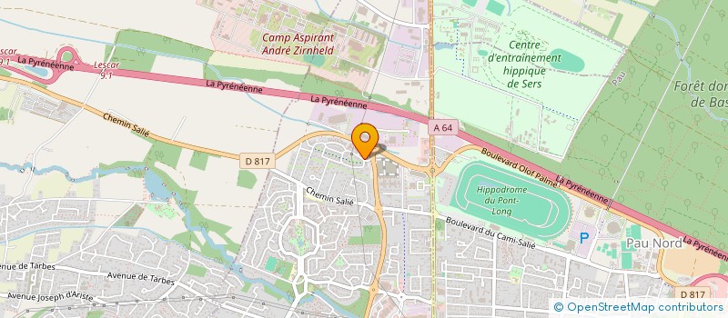 localisation de l'entreprise MADAME FLORENCE DEPAIRE  LONS