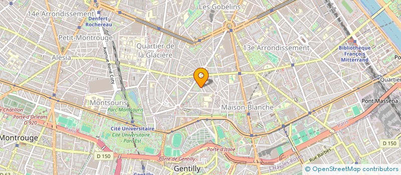 localisation de l'entreprise MADAME FLORENCE DEPESTELE  PARIS