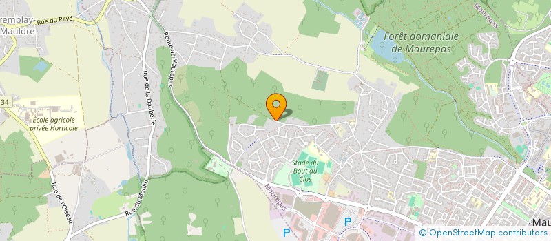 localisation de l'entreprise MADAME FLORENCE DEPLECHIN  MAUREPAS