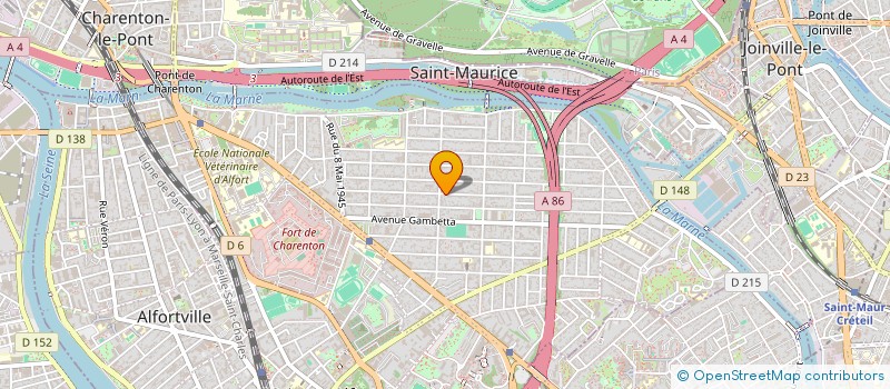 localisation de l'entreprise MADAME FLORENCE DERIENCOURT à MAISONS-ALFORT