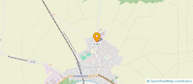 localisation de l'entreprise MADAME FLORENCE DERMY  PROVISEUX-ET-PLESNOY