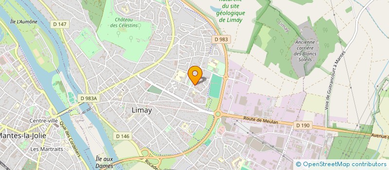 localisation de l'entreprise MADAME FLORENCE DEROND  LIMAY