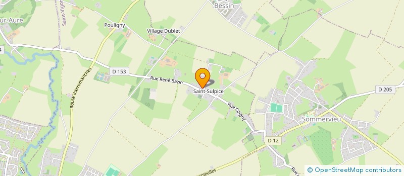 localisation de l'entreprise MADAME FLORENCE DESDOIGTS  SAINT-VIGOR-LE-GRAND