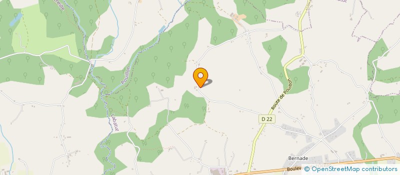 localisation de l'entreprise MADAME FLORENCE DESFRENNE  LABATUT