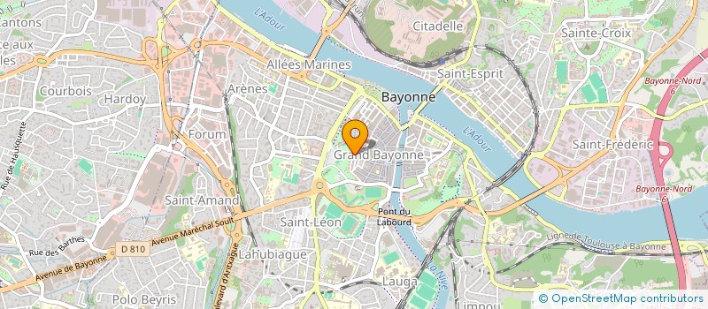 localisation de l'entreprise MADAME FLORENCE DESLUS à BAYONNE