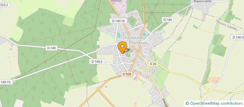 localisation de l'entreprise MADAME FLORENCE DESMASSIAS à CHATEAUNEUF-EN-THYMERAIS