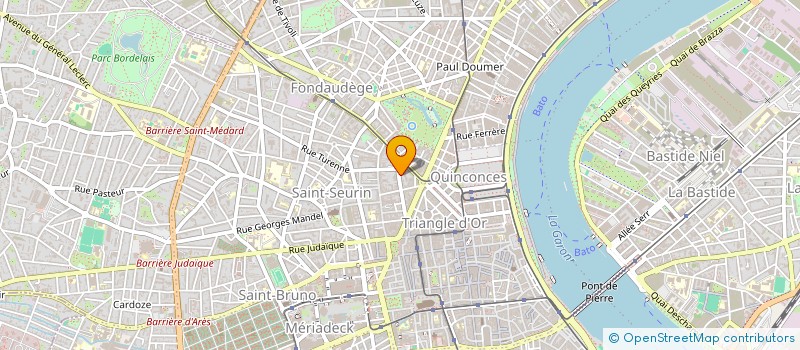 localisation de l'entreprise MADAME FLORENCE DESOBRY  BORDEAUX