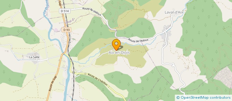 localisation de l'entreprise MADAME FLORENCE DESTRAIT  SOLAURE EN DIOIS