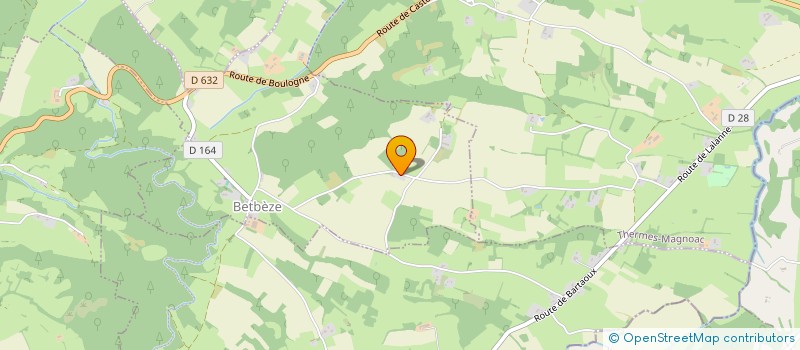 localisation de l'entreprise MADAME FLORENCE DEWITTE  THERMES-MAGNOAC