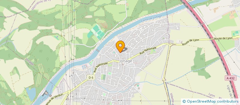 localisation de l'entreprise MADAME FLORENCE DIAMANTI  JONAGE