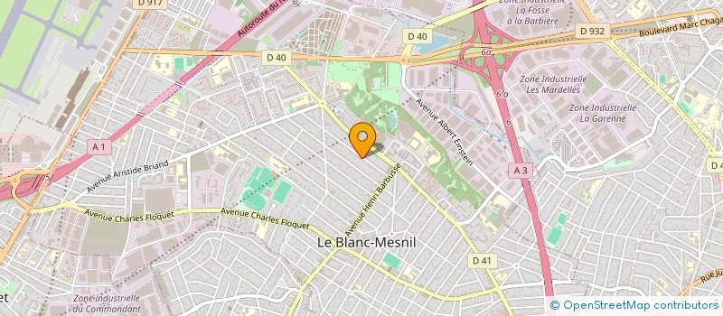 localisation de l'entreprise MADAME FLORENCE DIDRY à LE BLANC-MESNIL
