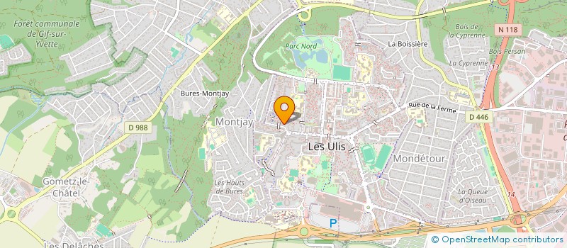 localisation de l'entreprise MADAME FLORENCE DOLPHIN à LES ULIS