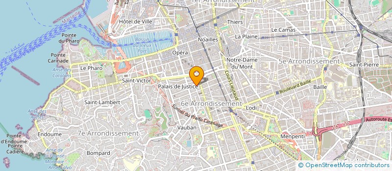 localisation de l'entreprise MADAME FLORENCE DONATO  MARSEILLE