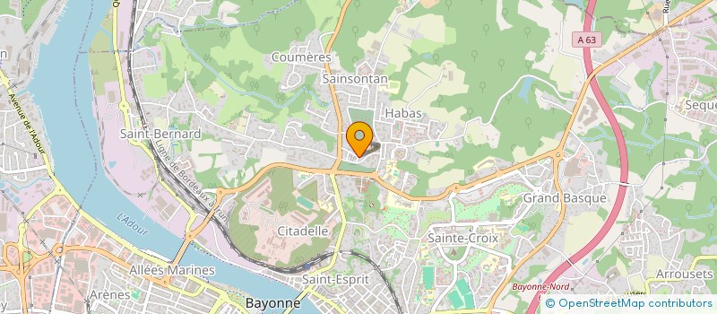 localisation de l'entreprise MADAME FLORENCE DORLANNE à BAYONNE