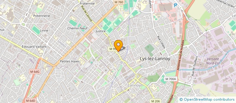 localisation de l'entreprise MADAME FLORENCE DOUXAMI à LYS-LEZ-LANNOY