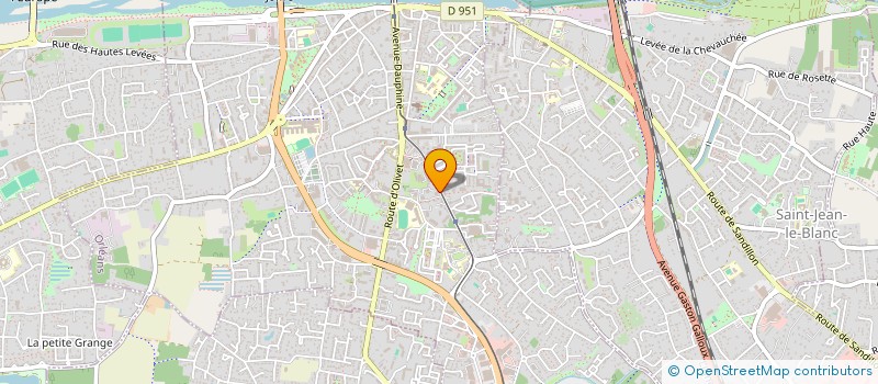 localisation de l'entreprise MADAME FLORENCE DROIT  ORLEANS