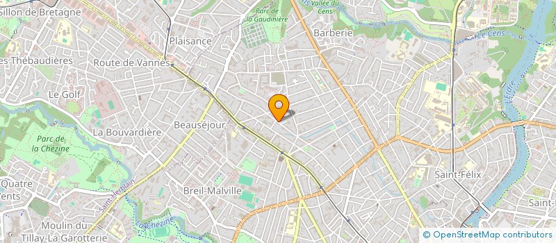 localisation de l'entreprise MADAME FLORENCE DU REAU DE LA GAIGNONNIERE à NANTES