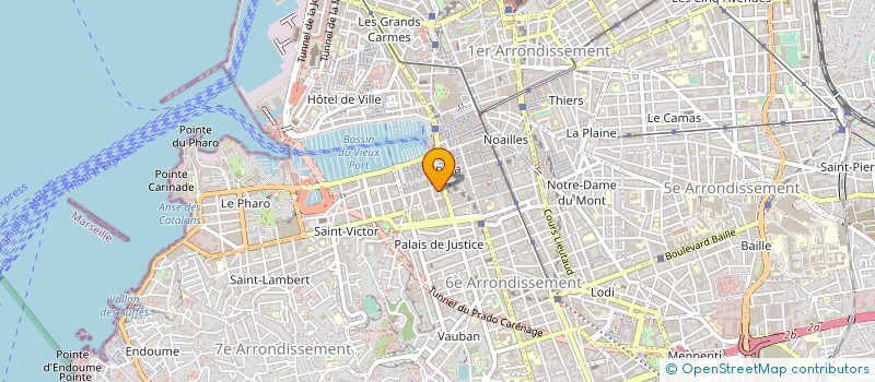 localisation de l'entreprise MADAME FLORENCE DUBOIS à MARSEILLE