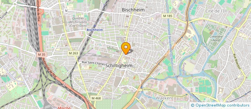 localisation de l'entreprise MADAME FLORENCE DUBOIS  SCHILTIGHEIM