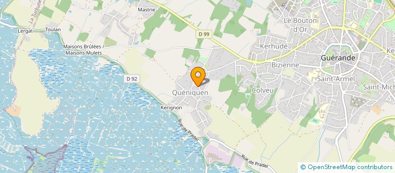 localisation de l'entreprise MADAME FLORENCE DUBOULOZ à GUERANDE