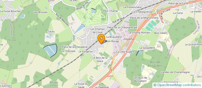 localisation de l'entreprise MADAME FLORENCE DUBREUCQUE  BALLAN-MIRE