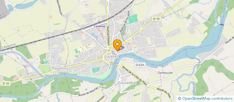 localisation de l'entreprise MADAME FLORENCE DUC  CAZERES