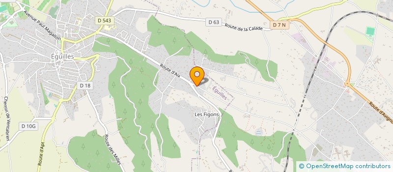 localisation de l'entreprise MADAME FLORENCE DUCHIRON à EGUILLES
