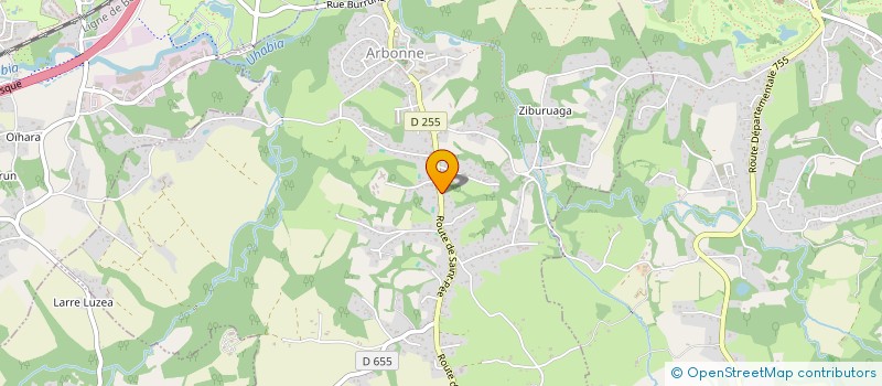 localisation de l'entreprise MADAME FLORENCE DUCOS  ARBONNE