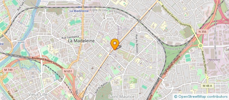 localisation de l'entreprise MADAME FLORENCE DUCROCQ à MARCQ-EN-BARŒUL