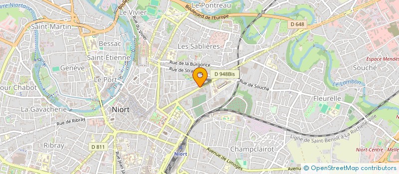 localisation de l'entreprise MADAME FLORENCE DUE  NIORT