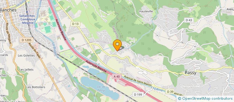 localisation de l'entreprise MADAME FLORENCE DUFFOUG-FAVRE  PASSY