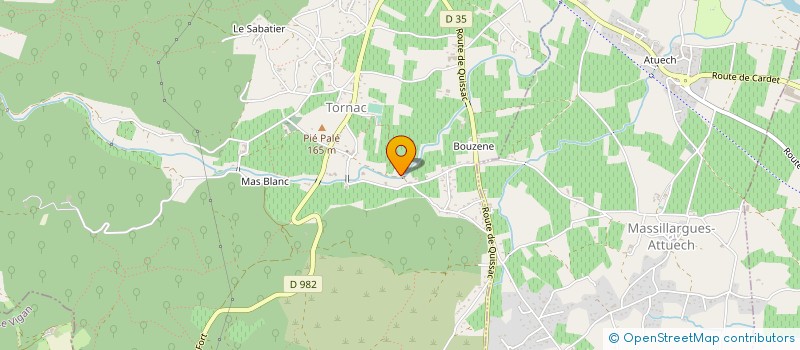 localisation de l'entreprise MADAME FLORENCE DUFOIX  TORNAC